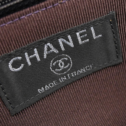 Chanel 2000-2002 Brown Suede Jumbo Mademoiselle Lock Choco Bar Shoulder Bag