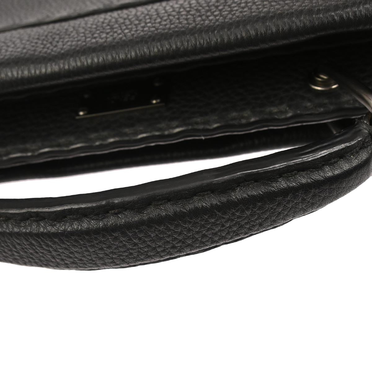 Fendi Black Peekaboo Fit ster 2way Selleria Shoulder Handbag