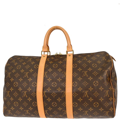 Louis Vuitton Monogram Keepall 45 Duffle Bag M41428