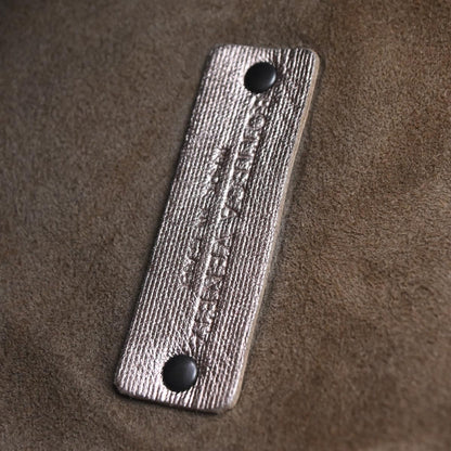 Bottega Veneta Metallic Pink Lambskin Intrecciato Handbag