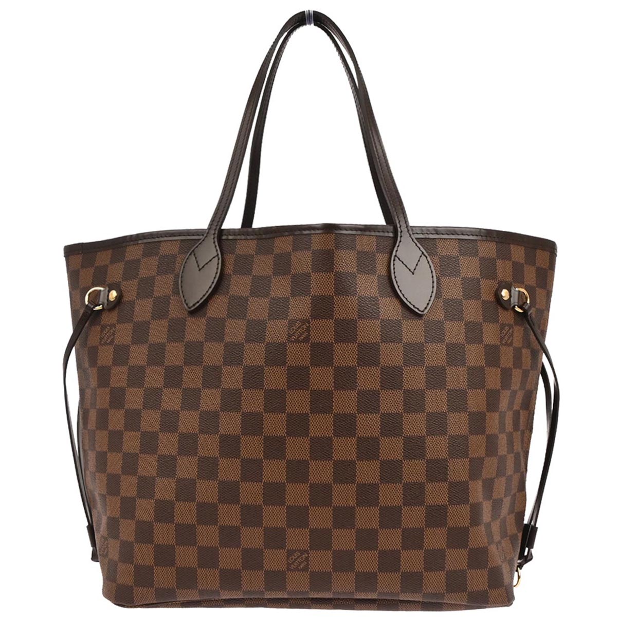 Louis Vuitton Damier Neverfull MM Shoulder Tote Bag N51105