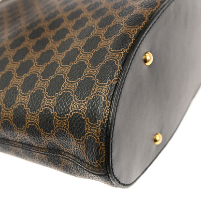 Celine Black Macadam Tote Handbag