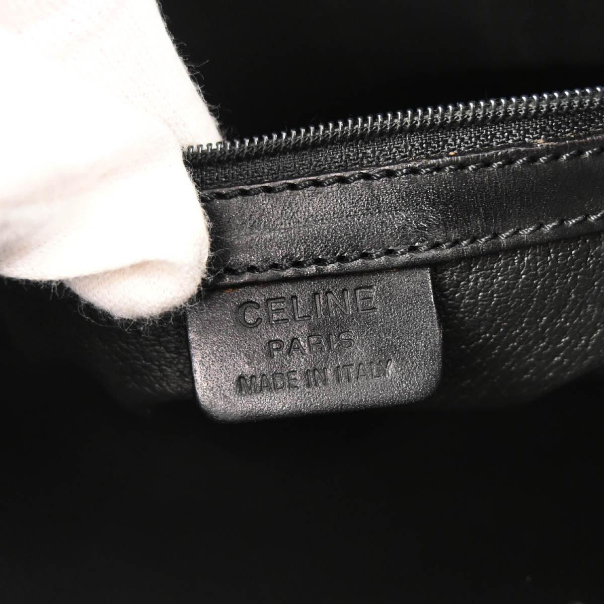 Celine Black Macadam Tote Handbag