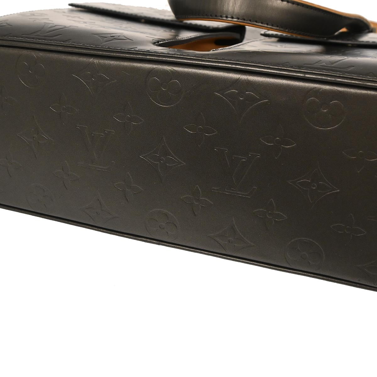 Louis Vuitton Black Monogram Mat Wilwood Tote Bag M55102