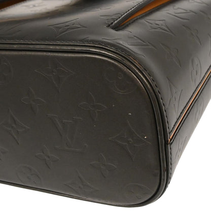 Louis Vuitton Black Monogram Mat Wilwood Tote Bag M55102