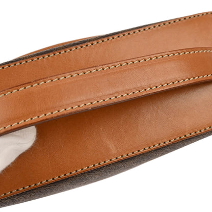 Celine Brown Macadam Vanity Handbag