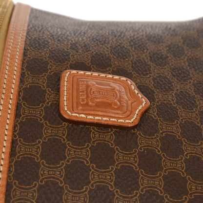 Celine Brown Macadam Vanity Handbag