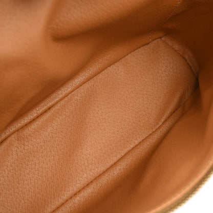Celine Brown Macadam Vanity Handbag