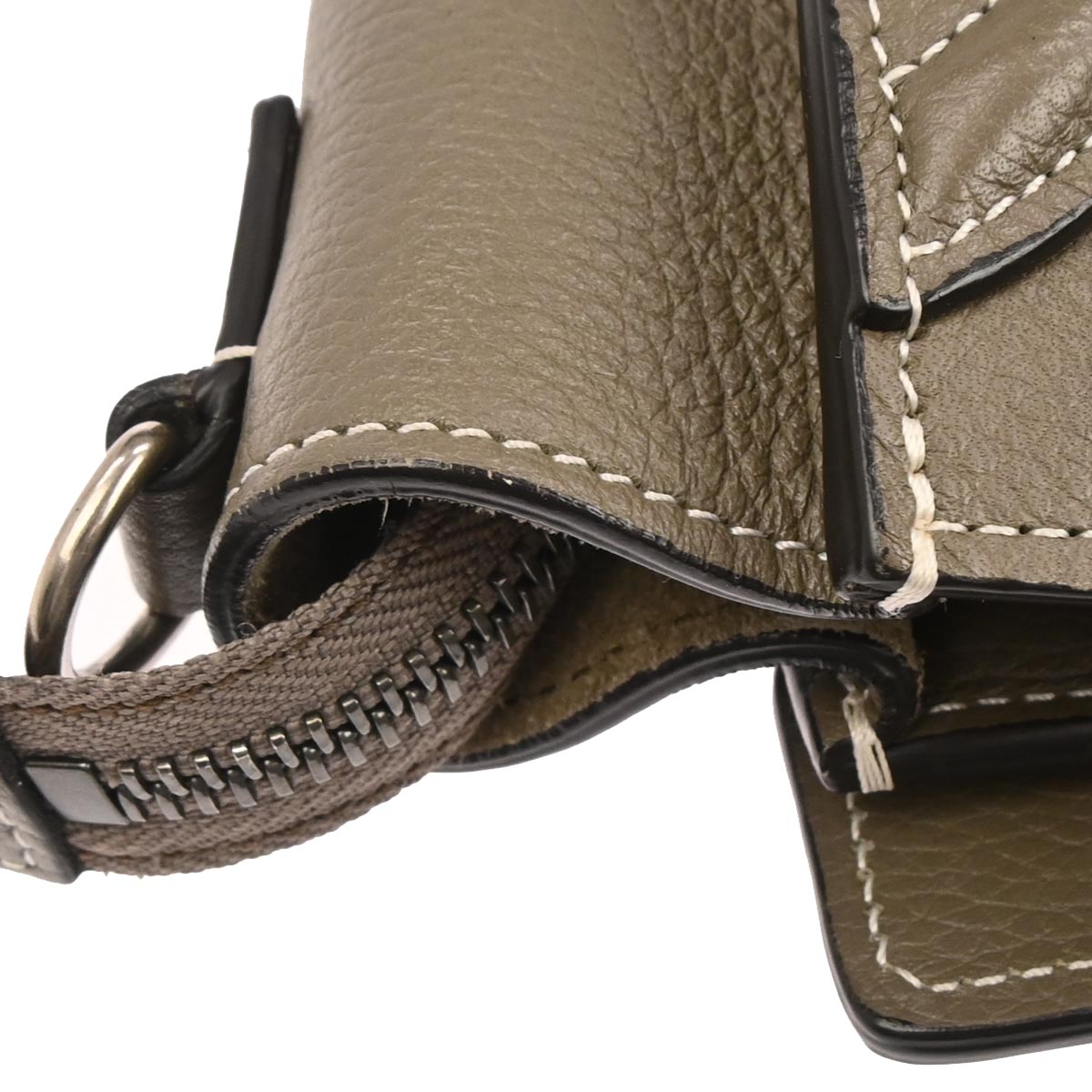 Celine Gray Nano Luggage 2way Shoulder Tote Bag