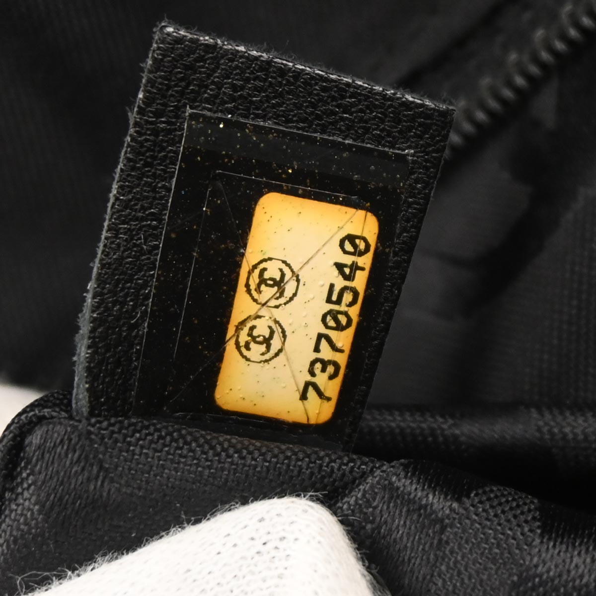 Chanel 2002-2003 Black Calfskin Wild Stitch Handbag