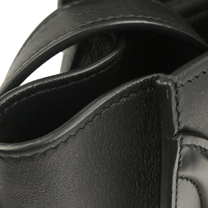 Celine Black Nano Luggage 2way Shoulder Tote Bag