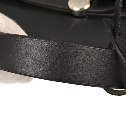 Hermes Black Toile Officier Herbag a Dos 2 in 1 Backpack