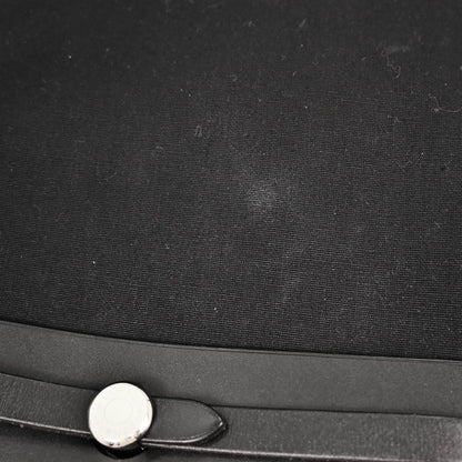 Hermes Black Toile Officier Herbag a Dos 2 in 1 Backpack