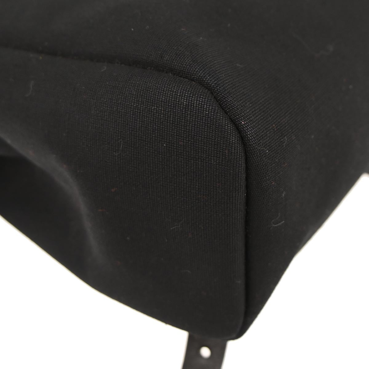 Hermes Black Toile Officier Herbag a Dos 2 in 1 Backpack