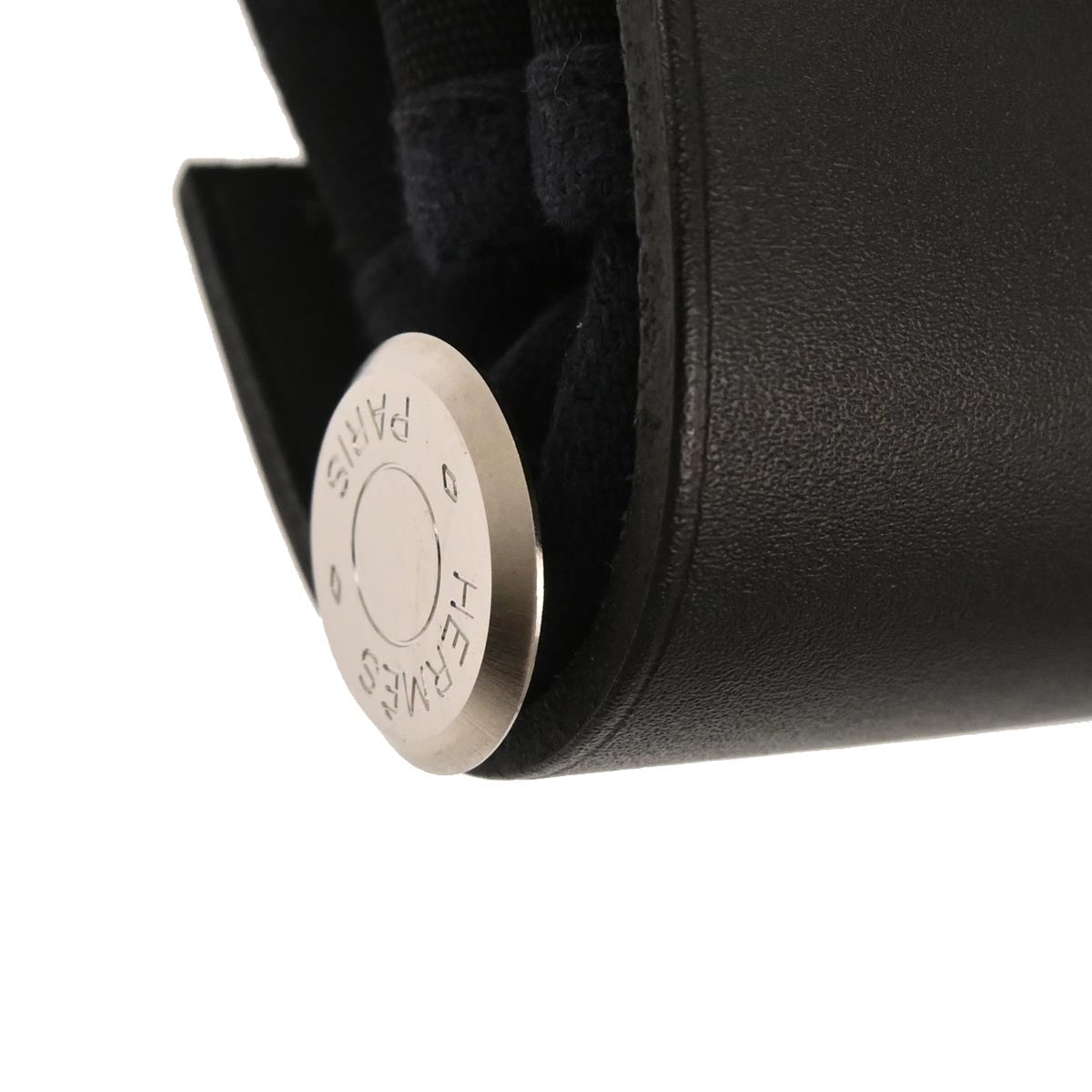 Hermes Black Toile Officier Herbag a Dos 2 in 1 Backpack