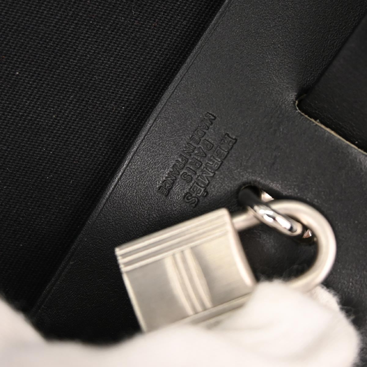 Hermes Black Toile Officier Herbag a Dos 2 in 1 Backpack