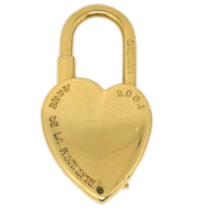 Hermes Annee De La Fantaisie Cadena Padlock Gold Small Good