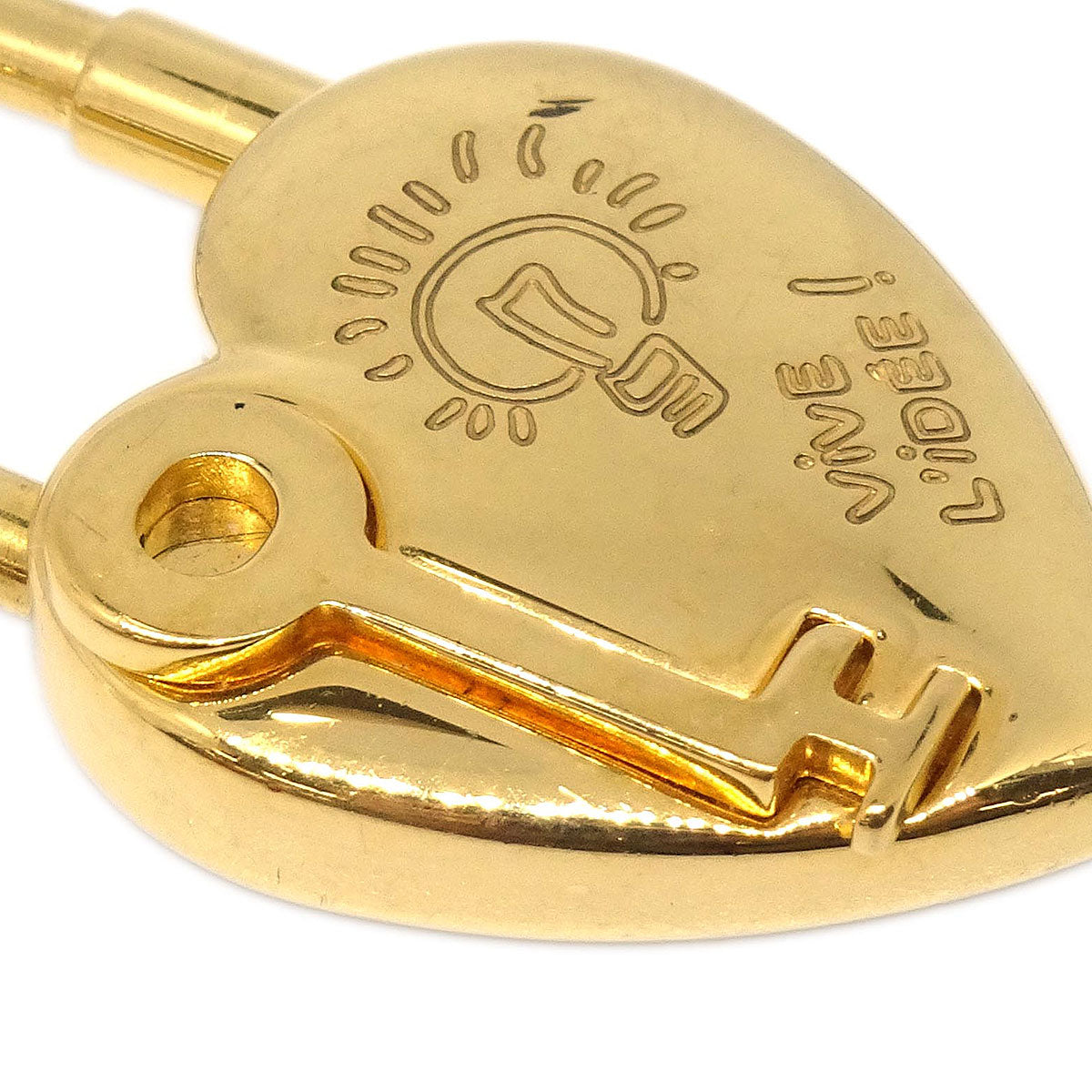 Hermes Annee De La Fantaisie Cadena Padlock Gold Small Good