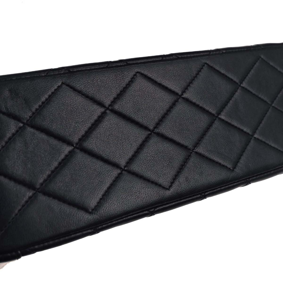 Chanel Navy Lambskin Paris Shoulder Bag