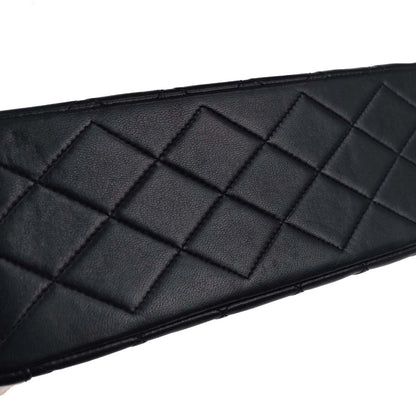 Chanel Navy Lambskin Paris Shoulder Bag