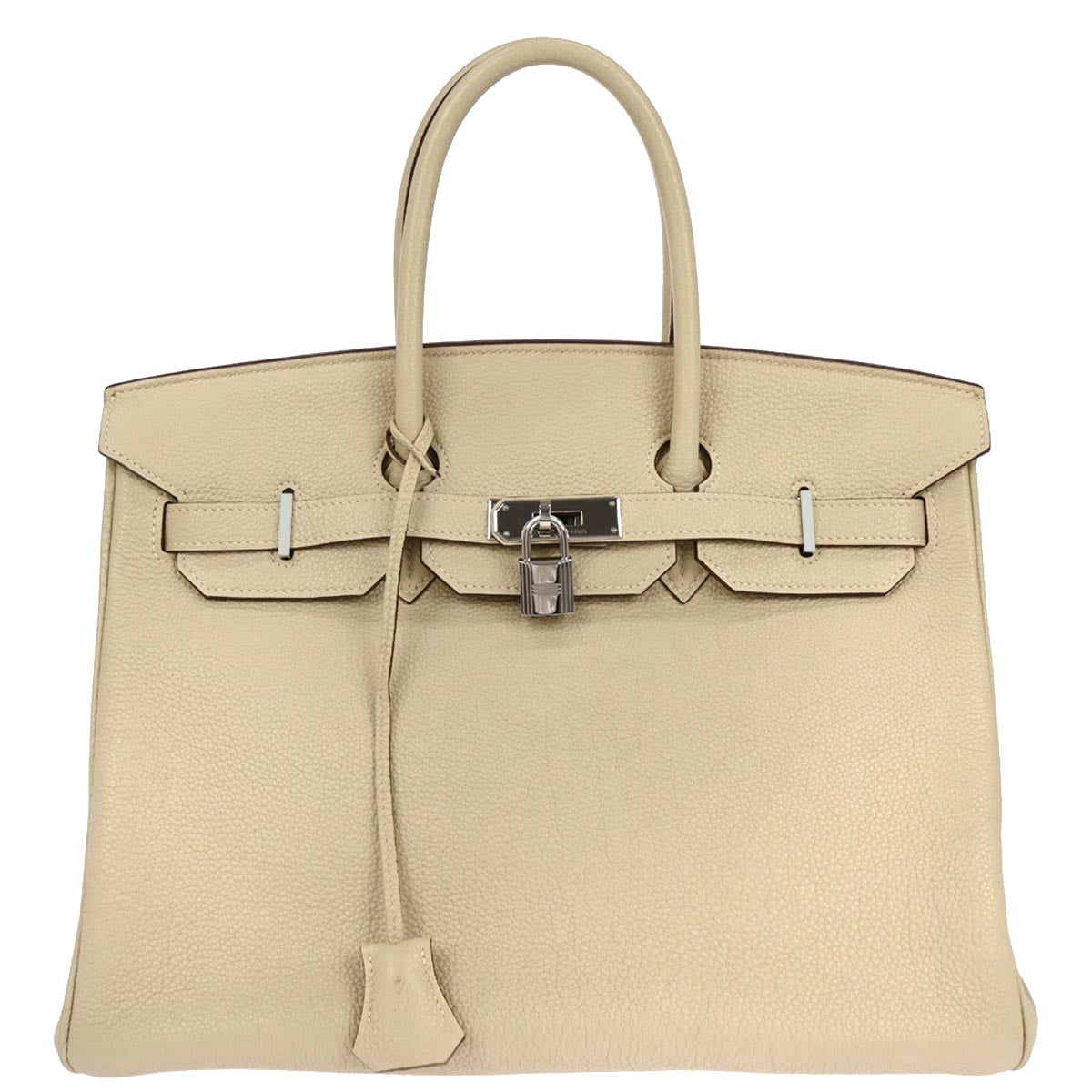 Hermes Parchemin Togo Birkin 35 Handbag