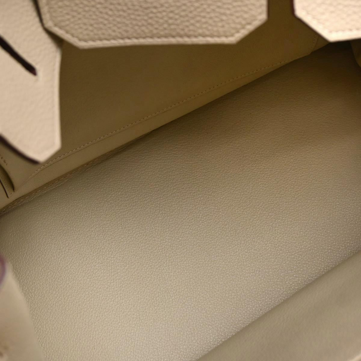 Hermes Parchemin Togo Birkin 35 Handbag