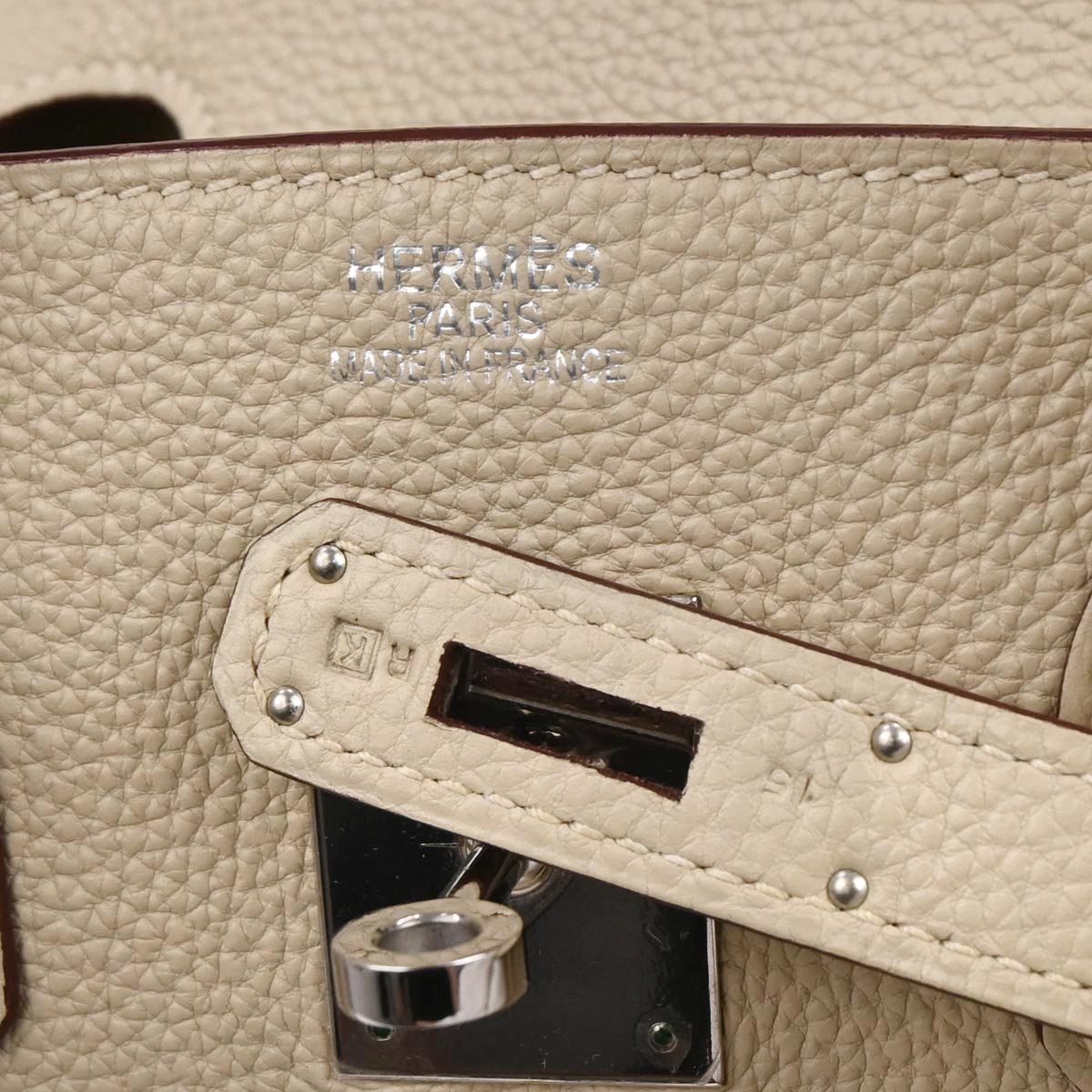 Hermes Parchemin Togo Birkin 35 Handbag