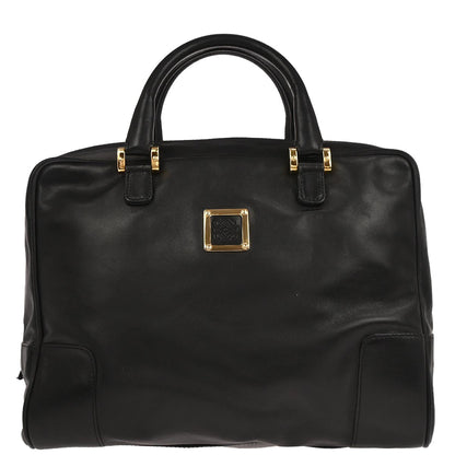 Loewe Black Leather Amazona 32 Handbag