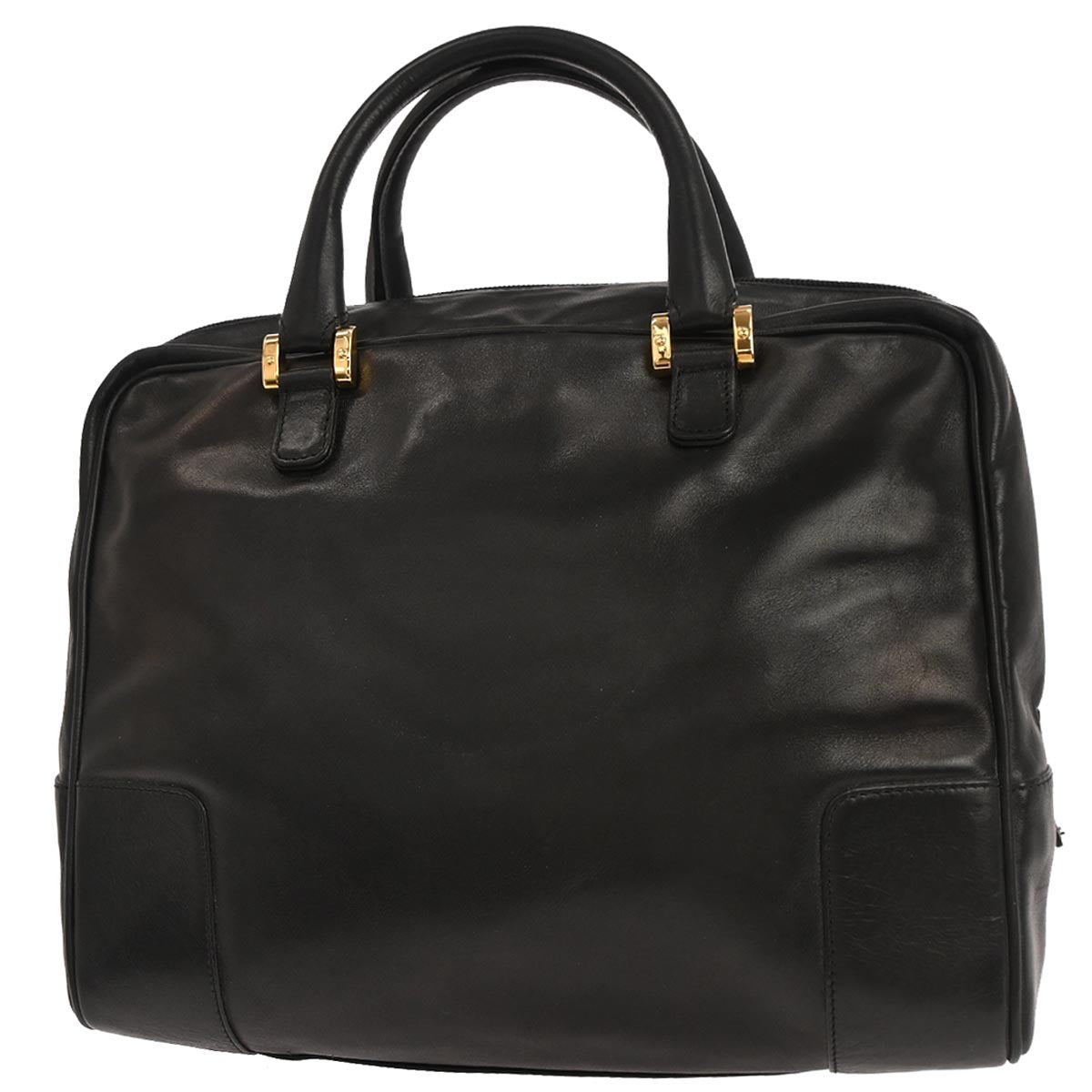 Loewe Black Leather Amazona 32 Handbag