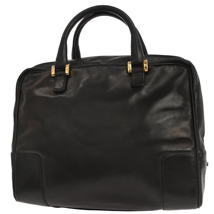 Loewe Black Leather Amazona 32 Handbag