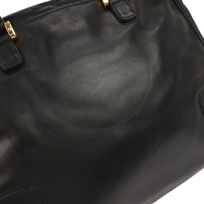 Loewe Black Leather Amazona 32 Handbag