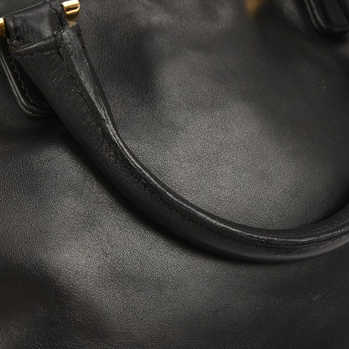 Loewe Black Leather Amazona 32 Handbag