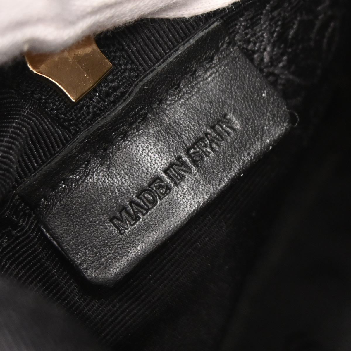 Loewe Black Leather Amazona 32 Handbag