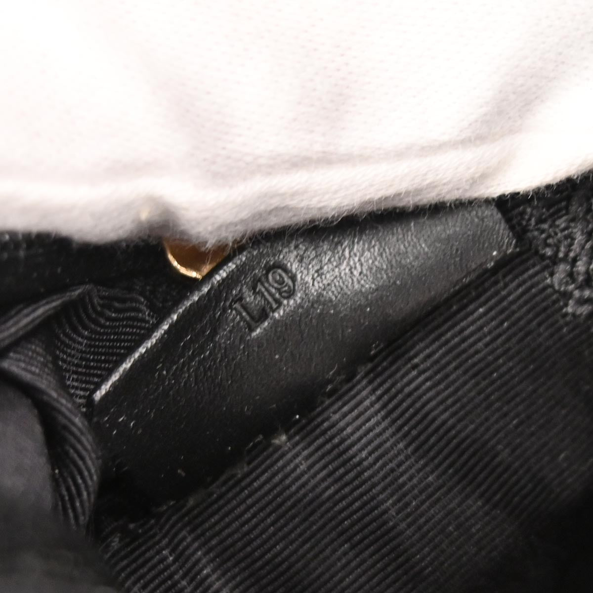 Loewe Black Leather Amazona 32 Handbag