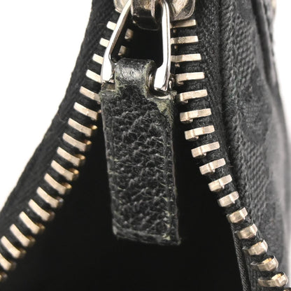 Gucci Black Canvas GG Hobo Handbag