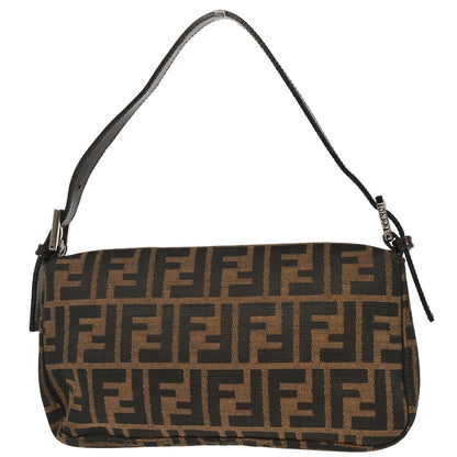 Fendi Brown Zucca Baguette Handbag