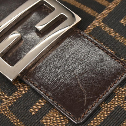 Fendi Brown Zucca Baguette Handbag