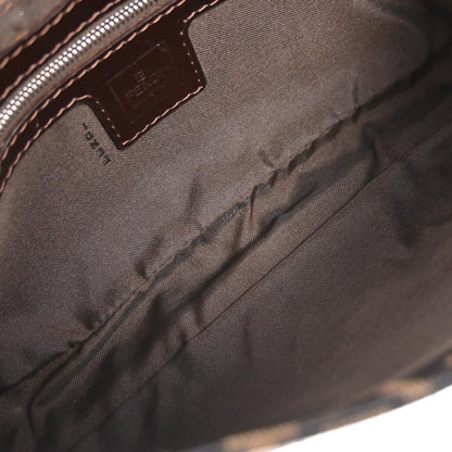 Fendi Brown Zucca Baguette Handbag