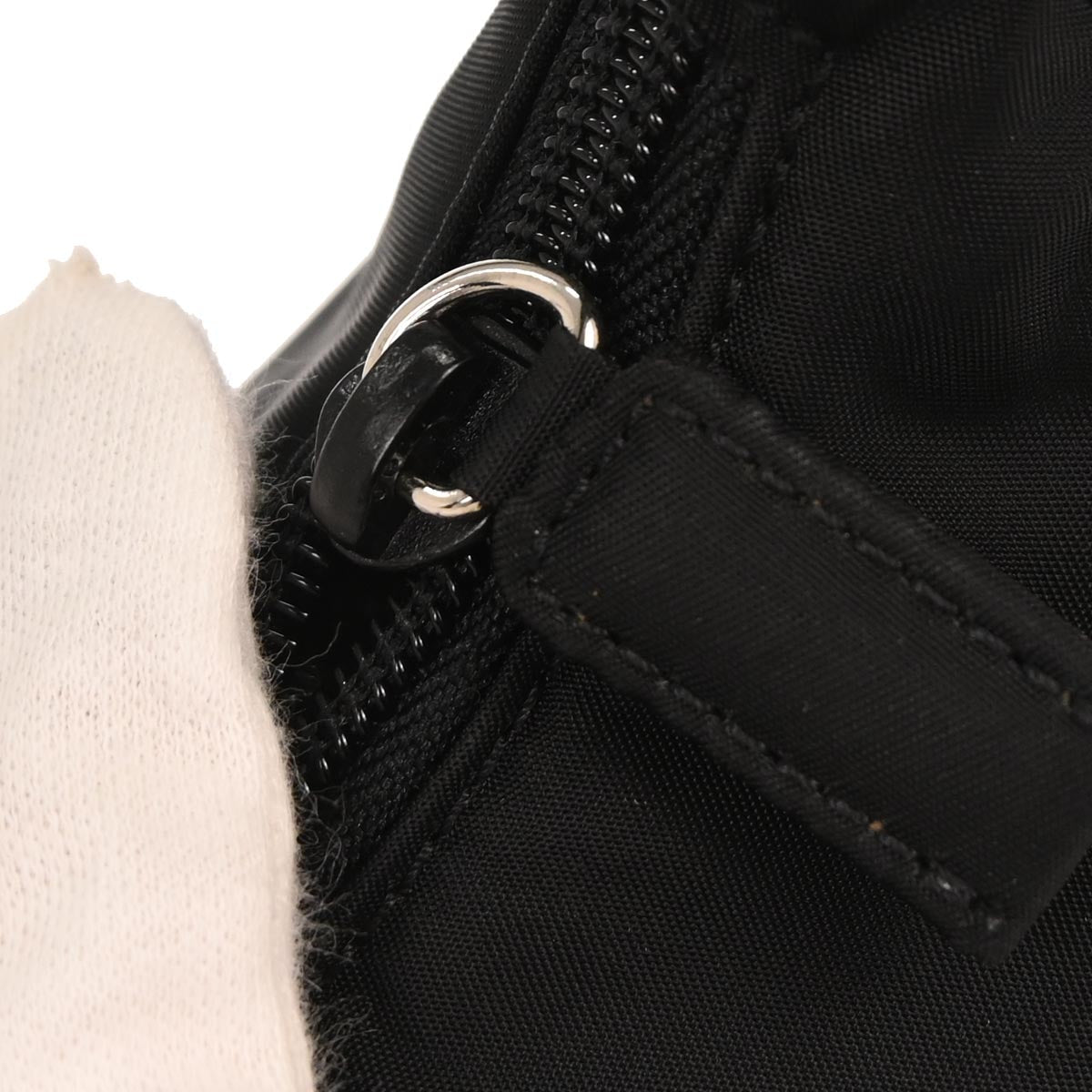 Prada Black Nylon Handbag