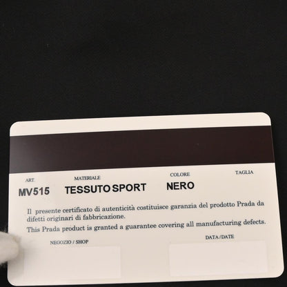 Prada Black Nylon Handbag