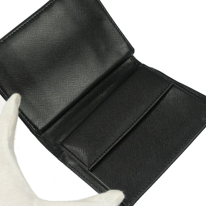Prada Black Nylon Bifold Wallet
