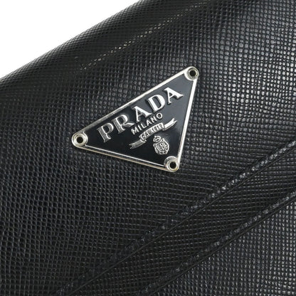 Prada Black Leather Wallet