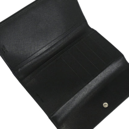 Prada Black Leather Wallet