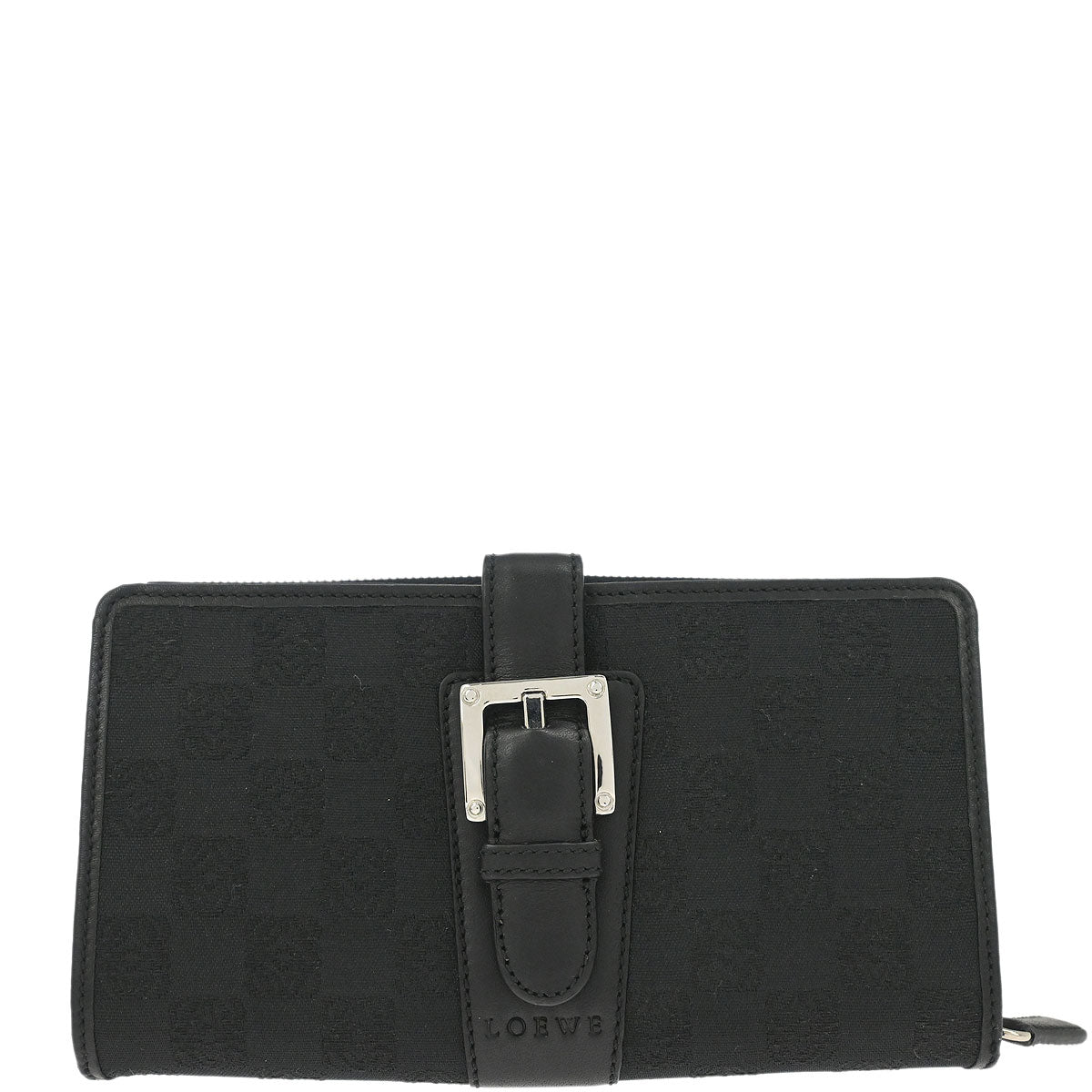 Loewe Black Canvas Wallet