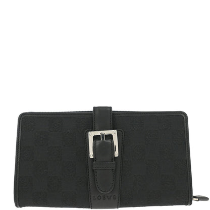 Loewe Black Canvas Wallet