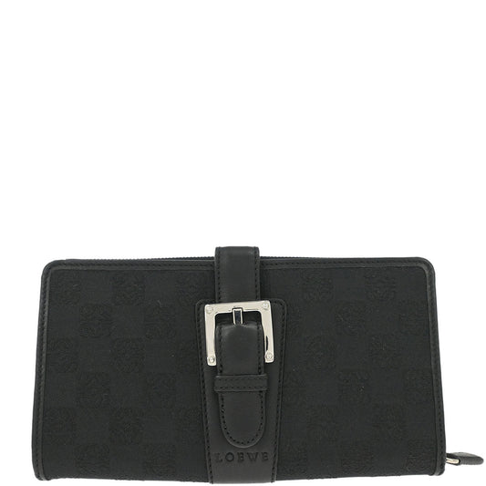 Loewe Black Canvas Wallet