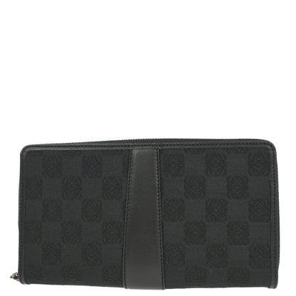 Loewe Black Canvas Wallet
