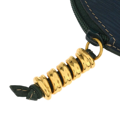 Loewe Blue Green Velasquez Coin Purse Wallet