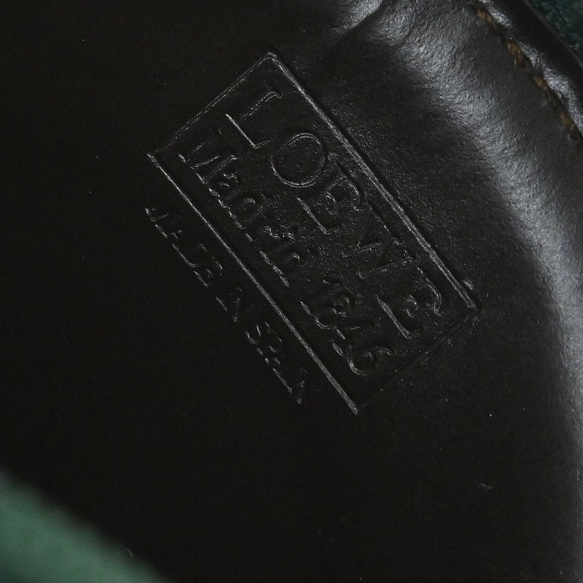 Loewe Blue Green Velasquez Coin Purse Wallet