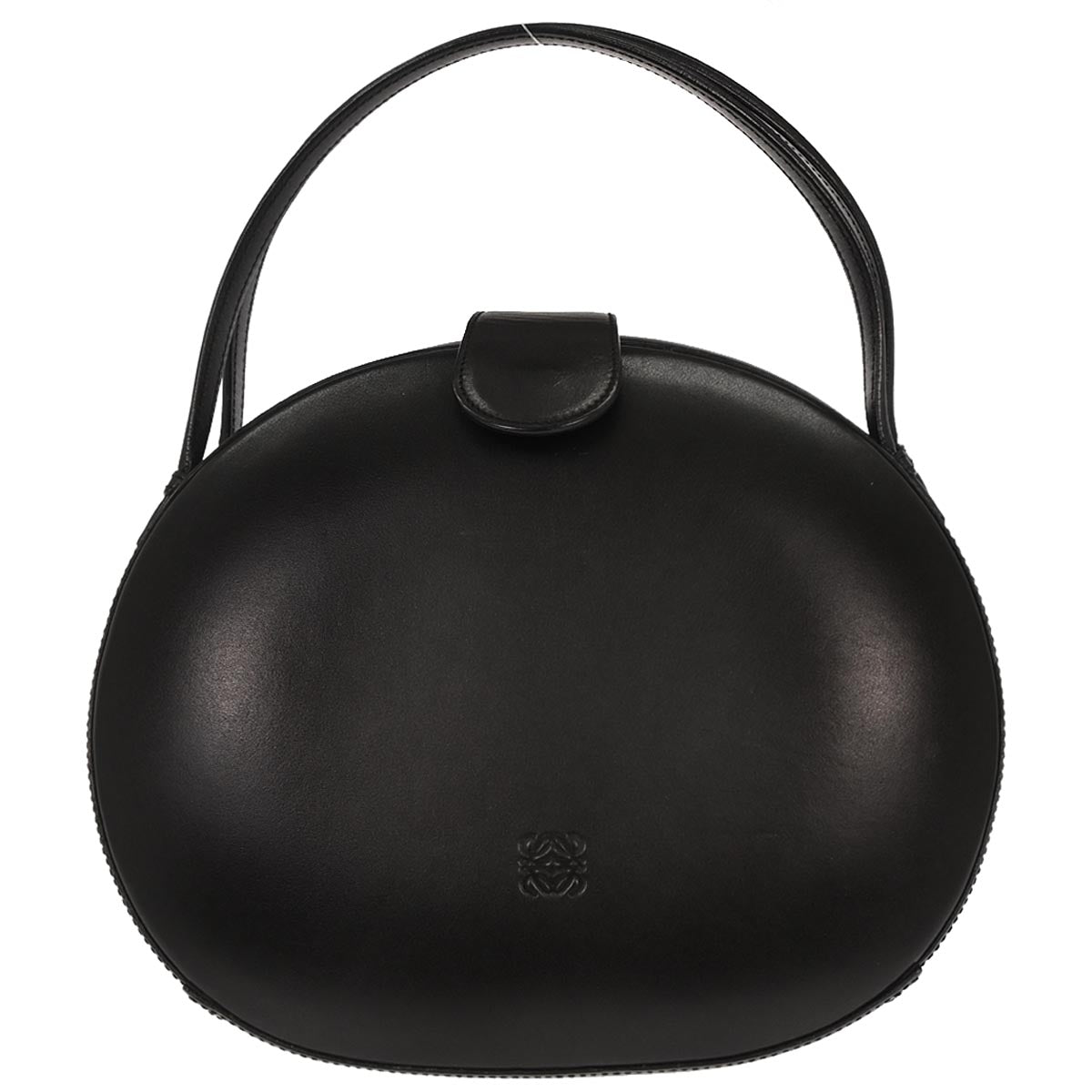 Loewe Black Leather Handbag